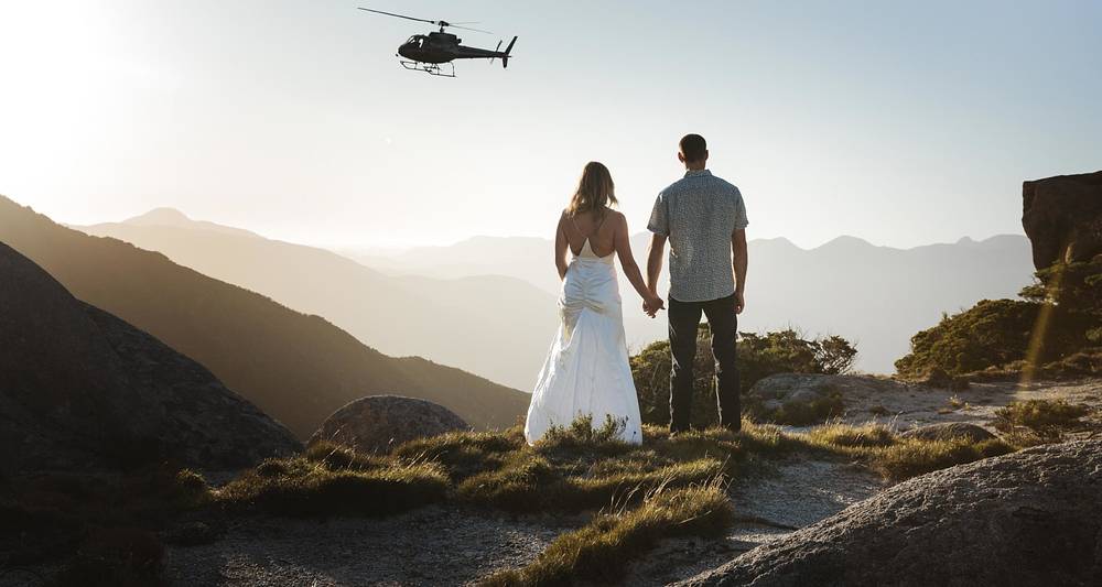 Nelson Wedding Transport: Helicopters Nelson