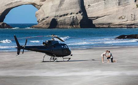 Nelson Wedding Transport: Helicopters Nelson